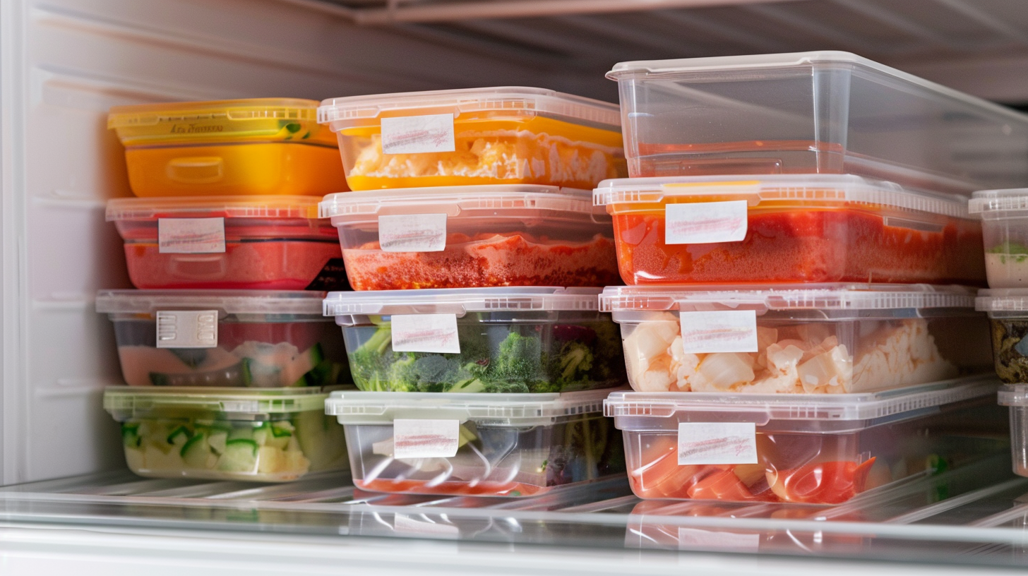 Freezer friendly lunches