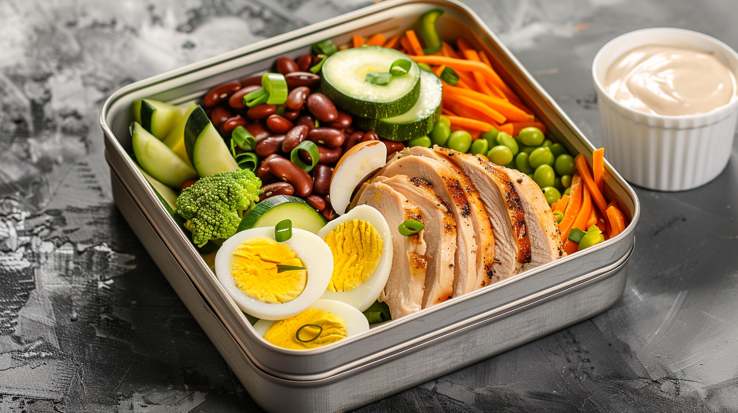 High protein cold lunches