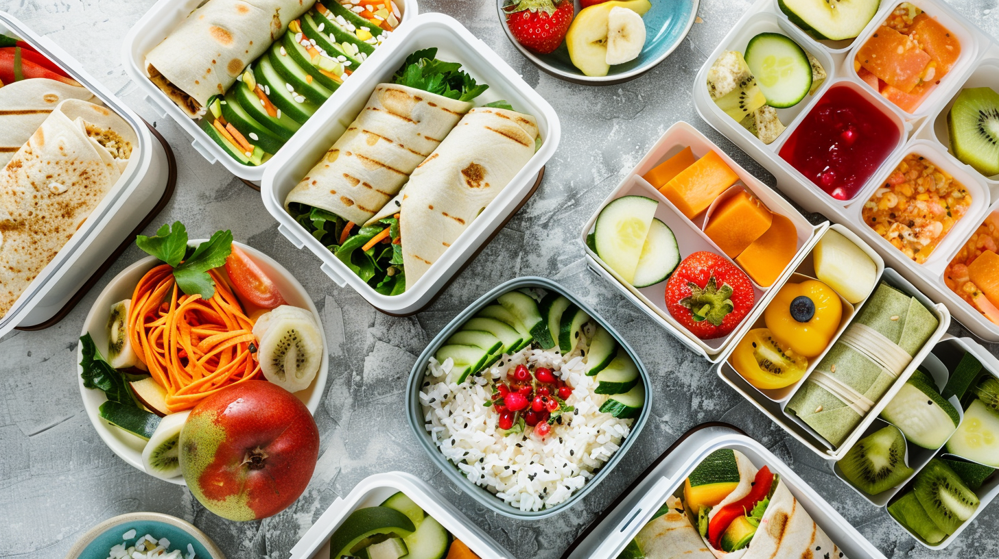 Family lunchbox prep