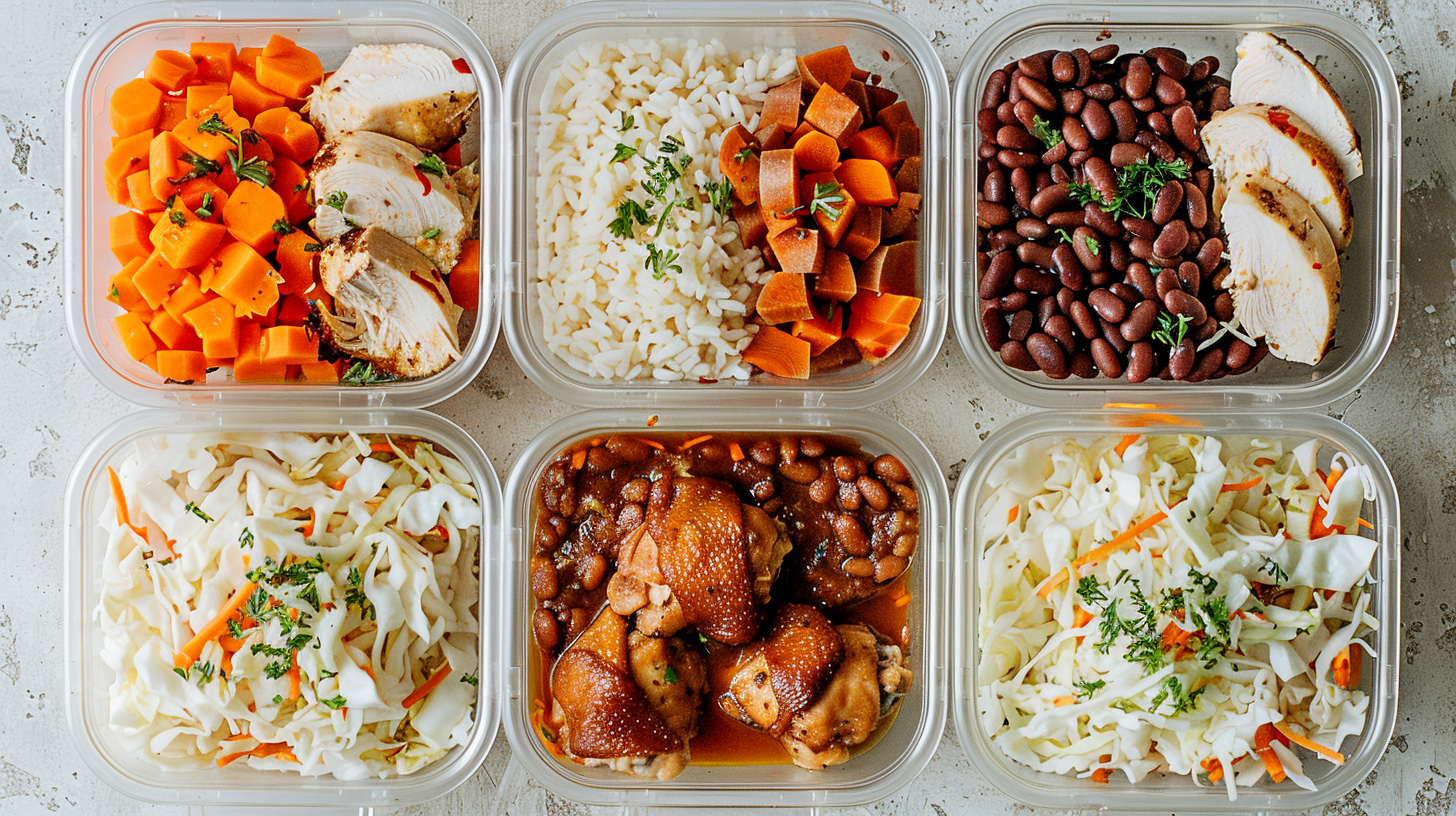 Budget lunch meal prep